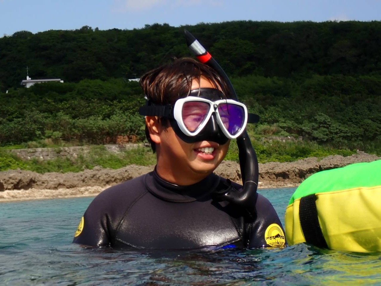 自然体験シュノーケリングプロガイド紹介(池田)