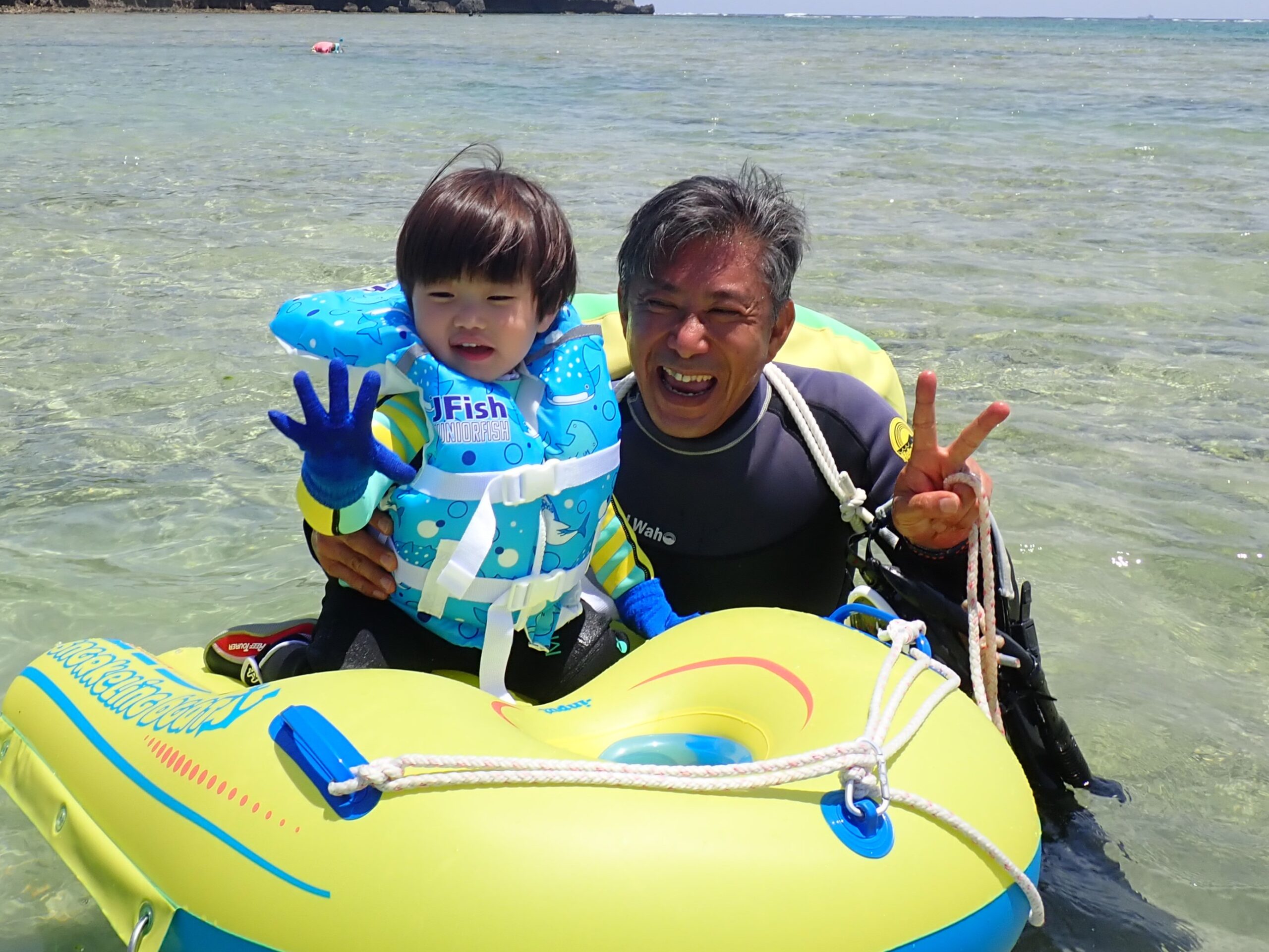 自然体験シュノーケリングプロガイド紹介(相川)