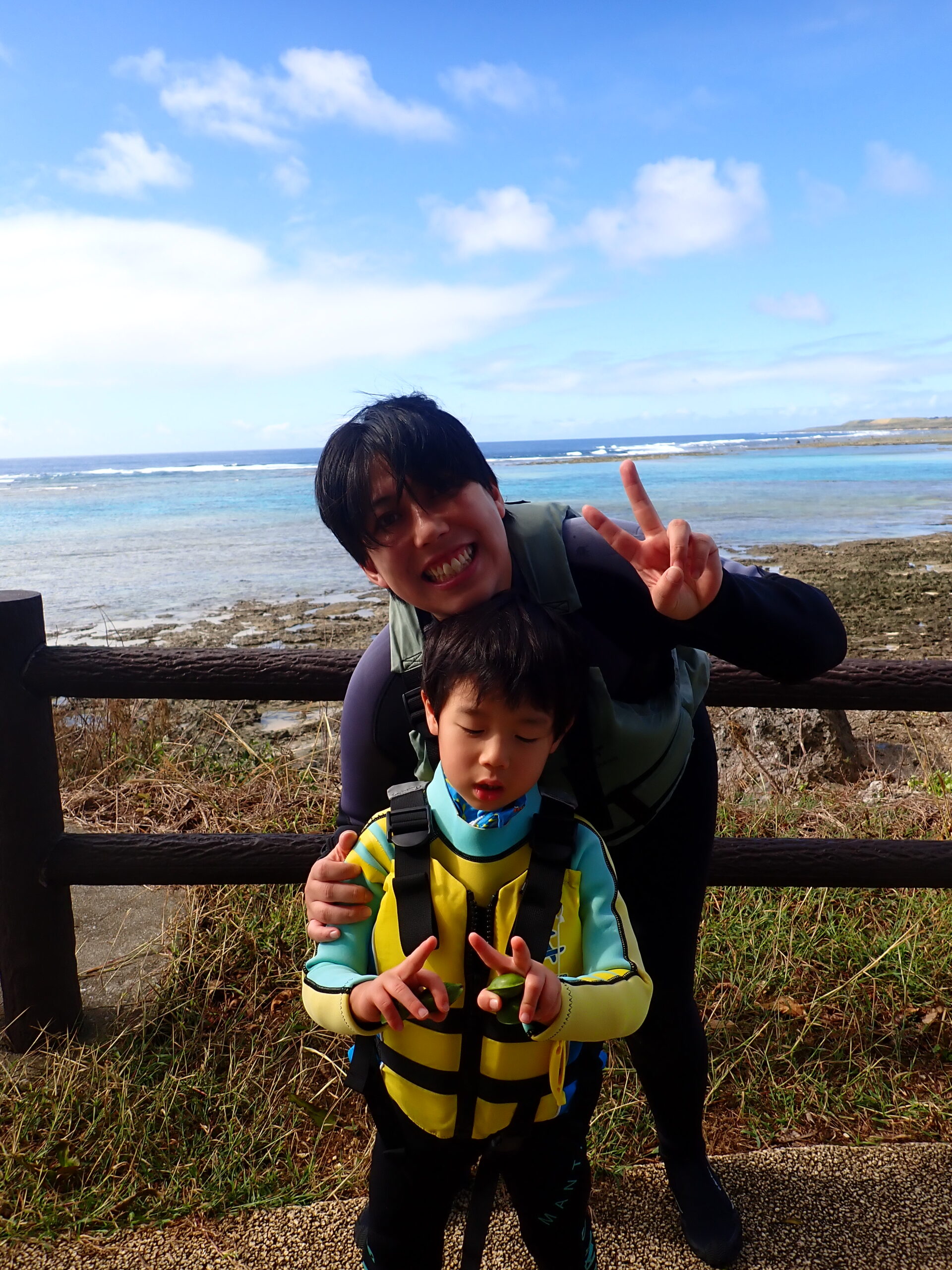 明日は朝から海へ！穏やかな海でシュノーケリング日和。